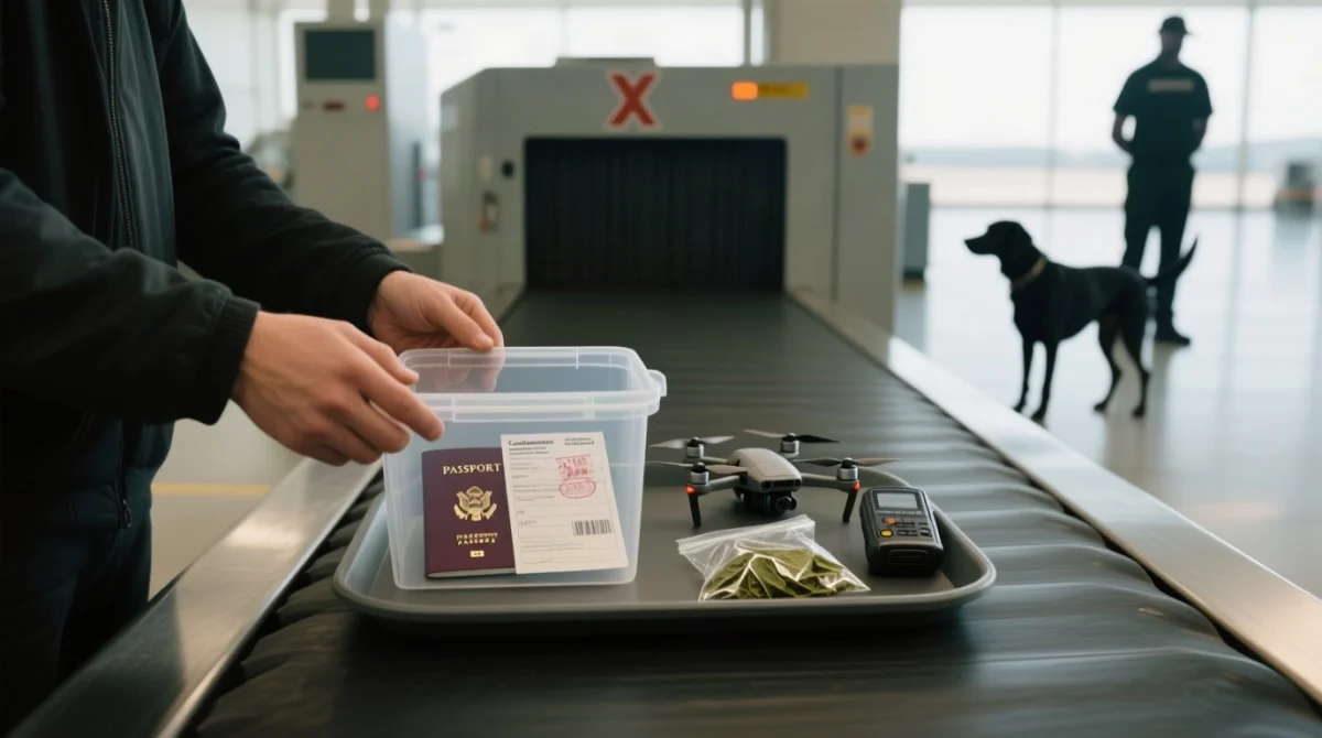 Security Screening and Customs at Aden Adde International Airport